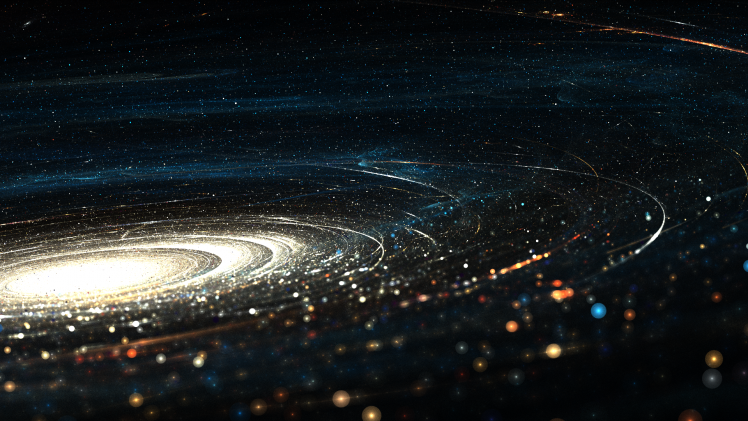 galaxy, Space, Digital Art, Abstract HD Wallpaper Desktop Background