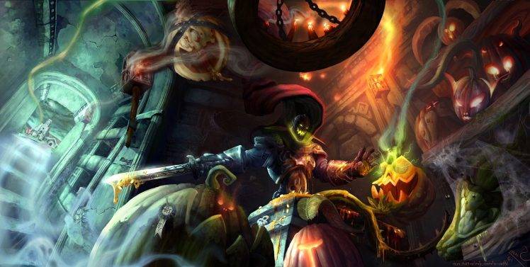 Halloween, World Of Warcraft HD Wallpaper Desktop Background