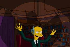 The Simpsons, Evil, Shadow, TV, Montgomery Burns