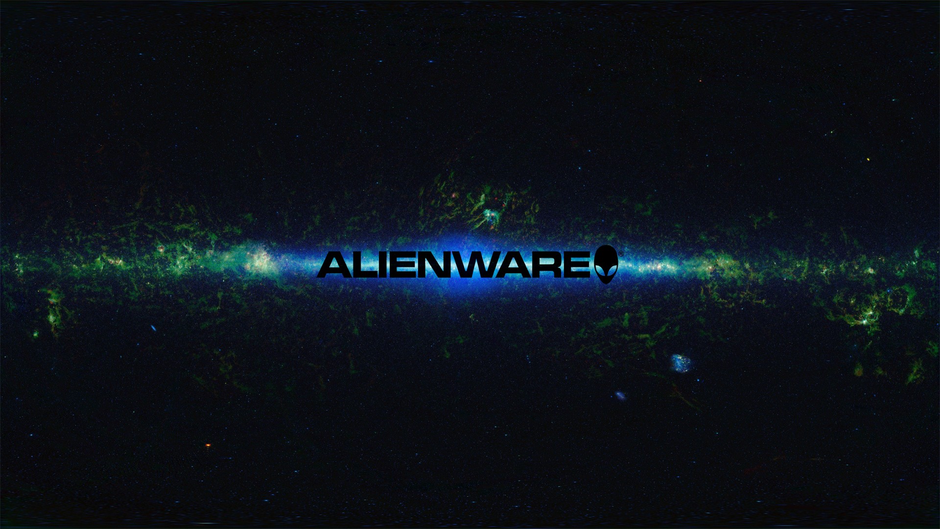 space, Alienware, Logo, PC Gaming Wallpaper