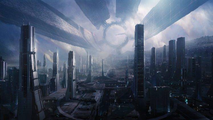 Citadel (Mass Effect), Mass Effect 3, Mass Effect 2, Mass Effect, Space Station HD Wallpaper Desktop Background