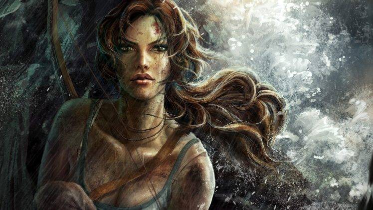 Tomb Raider, Lara Croft, Artwork, Video Games HD Wallpaper Desktop Background