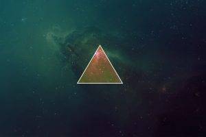 triangle, Abstract, Minimalism, Penrose Triangle