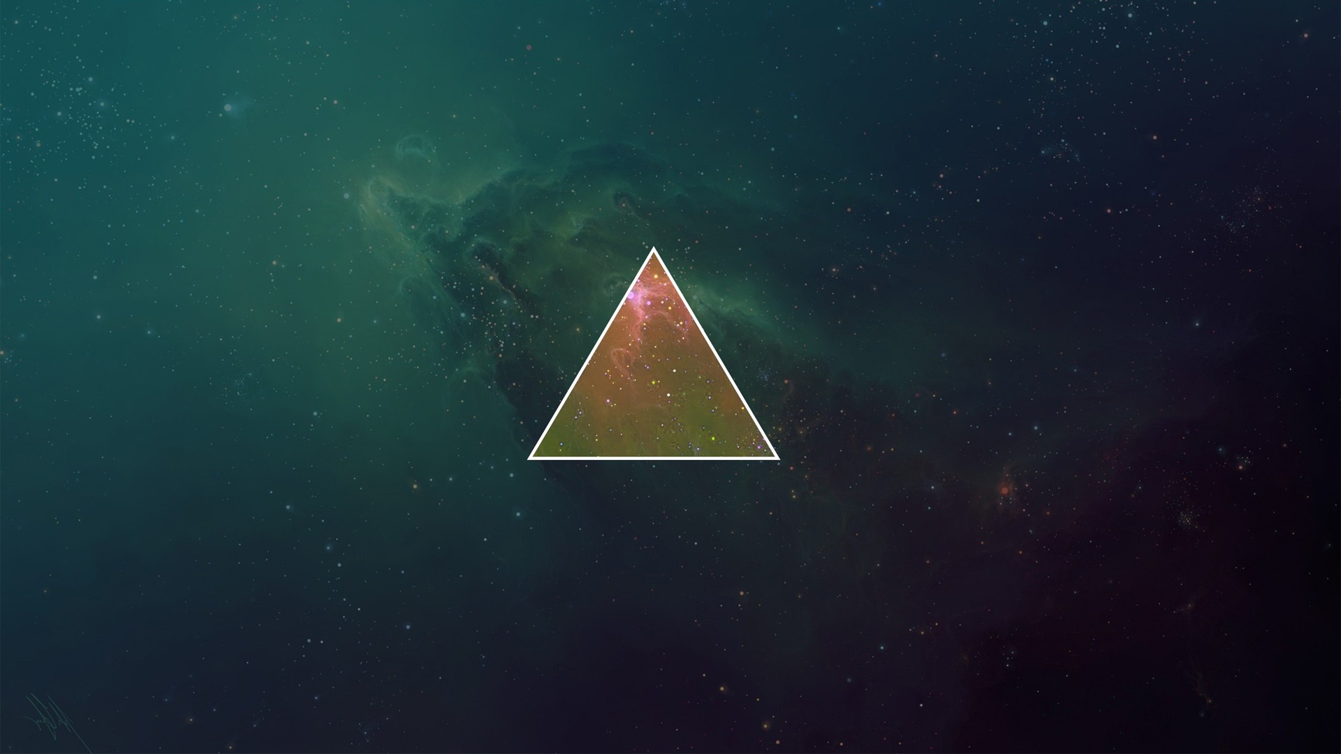 triangle, Abstract, Minimalism, Penrose Triangle Wallpapers HD