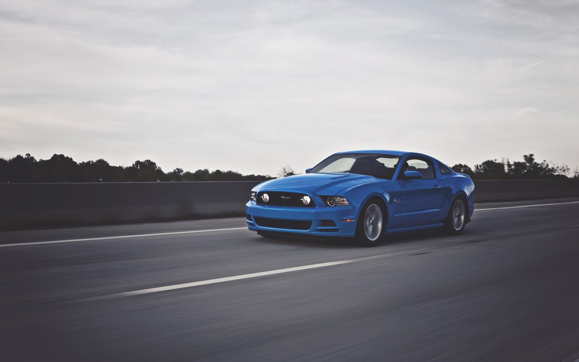 muscle Cars, Ford Mustang, Blue Cars Wallpaper