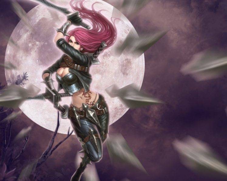 League Of Legends, Katarina The Sinister Blade HD Wallpaper Desktop Background