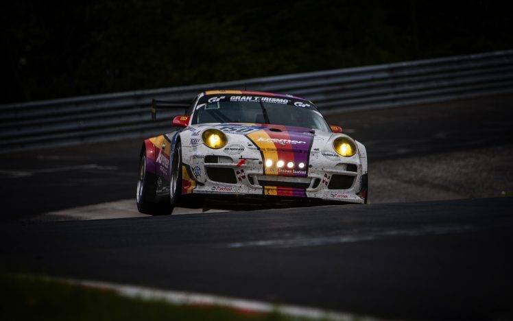 car, Racing, Porshe 911 GT3, Nurburgring HD Wallpaper Desktop Background