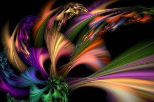 colorful, Fractal, Abstract