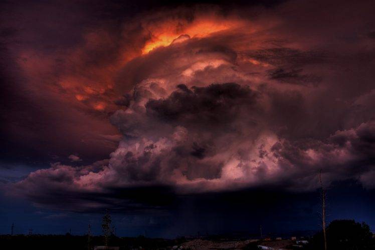 nature, Clouds, Storm HD Wallpaper Desktop Background