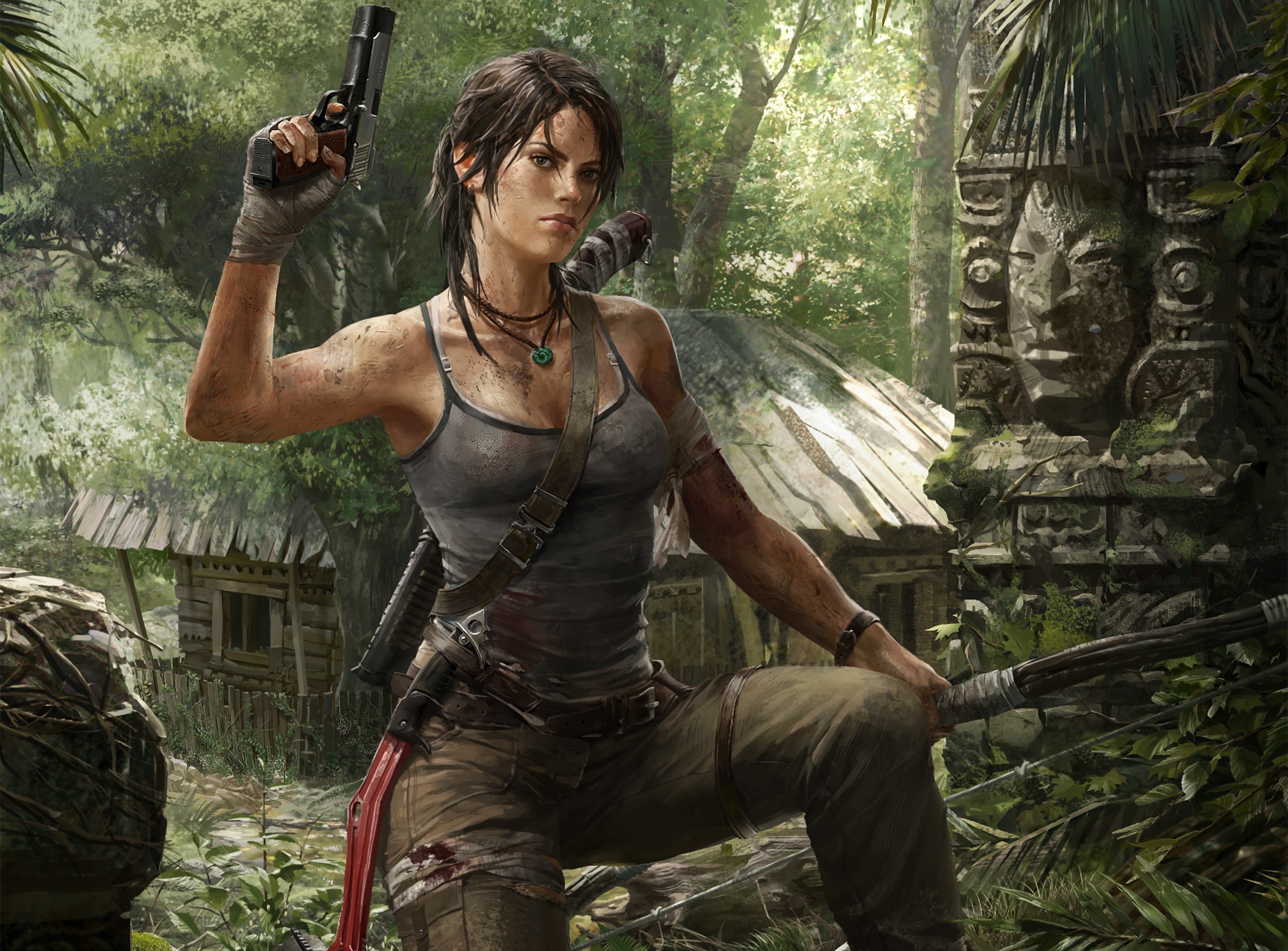 Tomb Raider Lara Croft Video Games Wallpapers Hd Desktop And Mobile Backgrounds