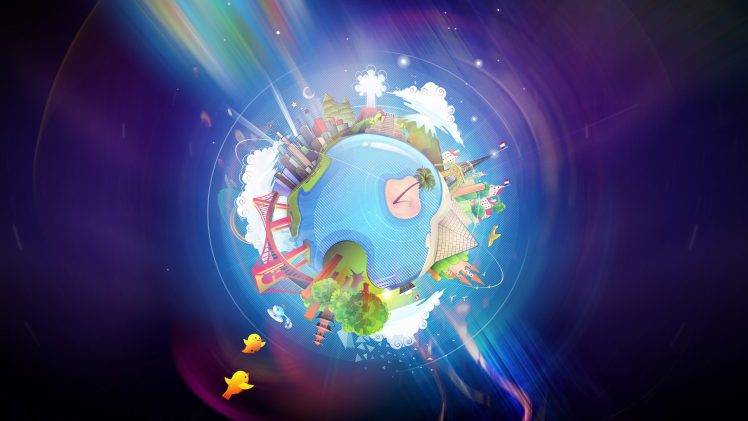 Earth, Planet, Comics HD Wallpaper Desktop Background
