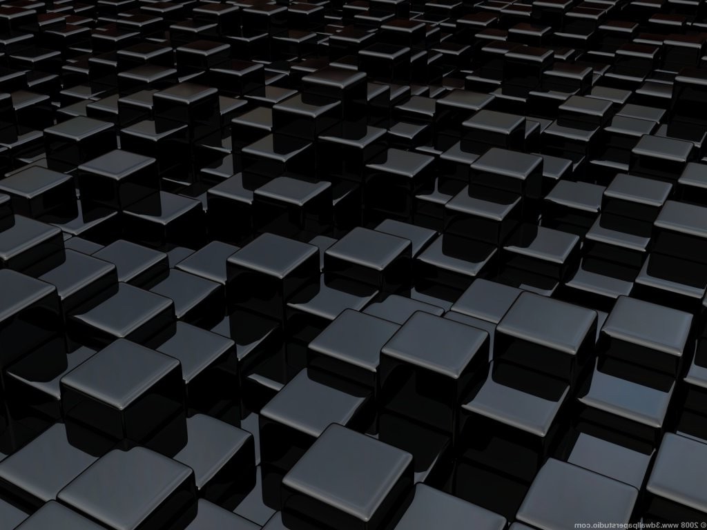abstract, 3D, Cube Wallpaper
