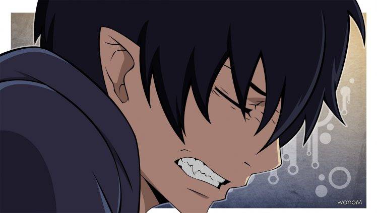 Blue Exorcist, Anime, Anime Boys, Okumura Rin HD Wallpaper Desktop Background