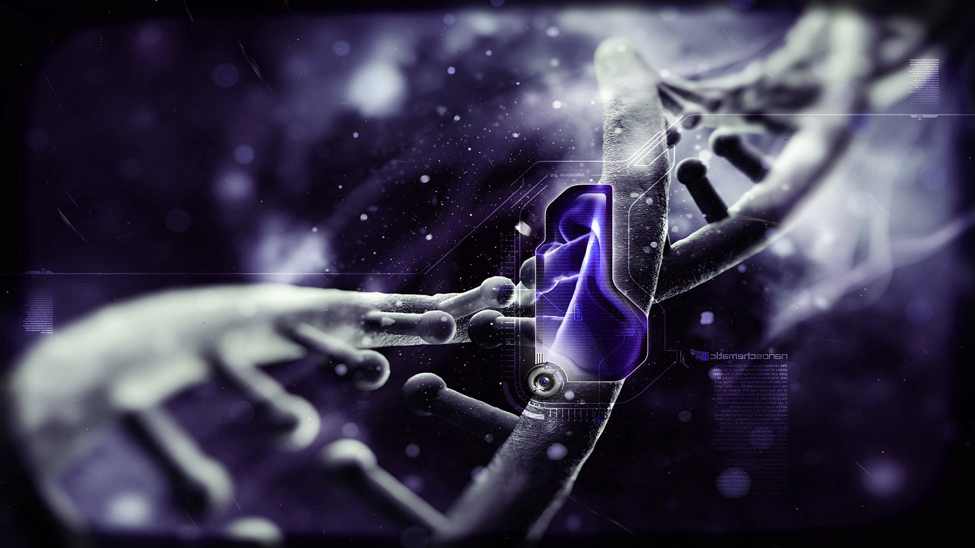 DNA, Simple Background, Simple, Video Games Wallpapers HD ...