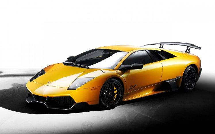 Lamborghini Murcielago, Car, Yellow Cars HD Wallpaper Desktop Background