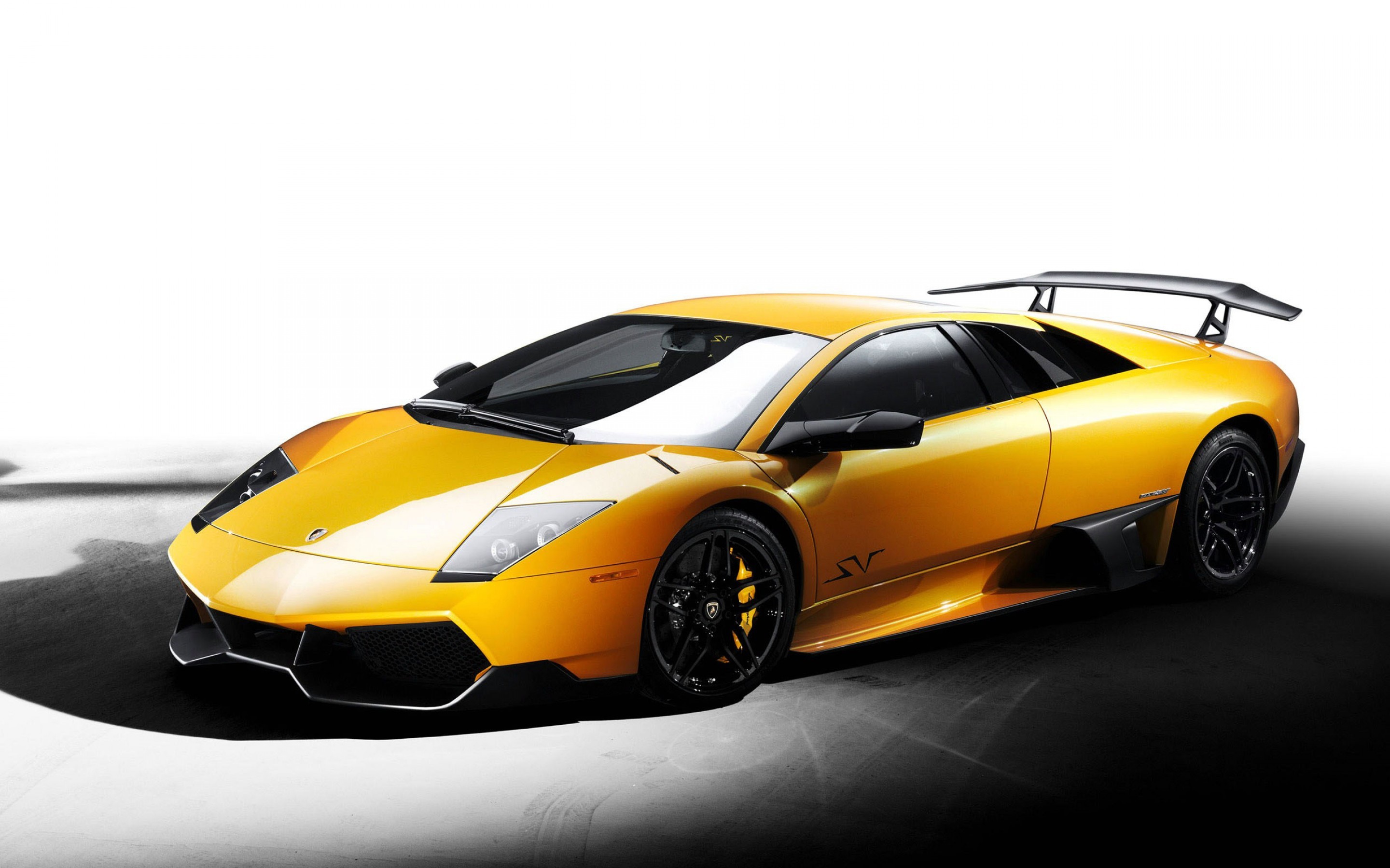 Lamborghini Murcielago, Car, Yellow Cars Wallpaper