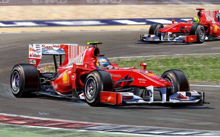 Formula 1, Ferrari HD Wallpaper Desktop Background