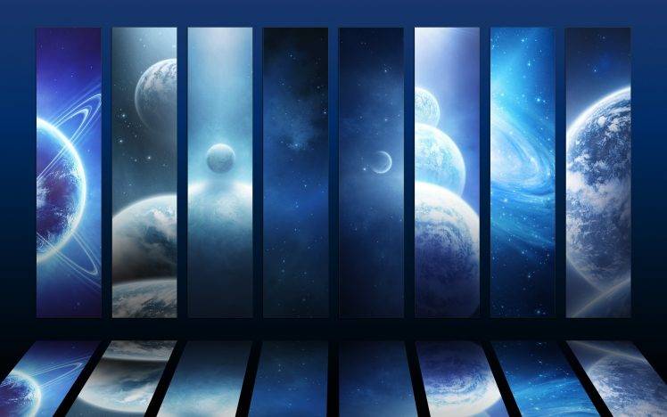 space, Panels, Space Art, Planet HD Wallpaper Desktop Background