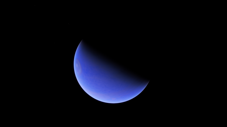 Space Engine, Blue, Planet, Gas Giant HD Wallpaper Desktop Background