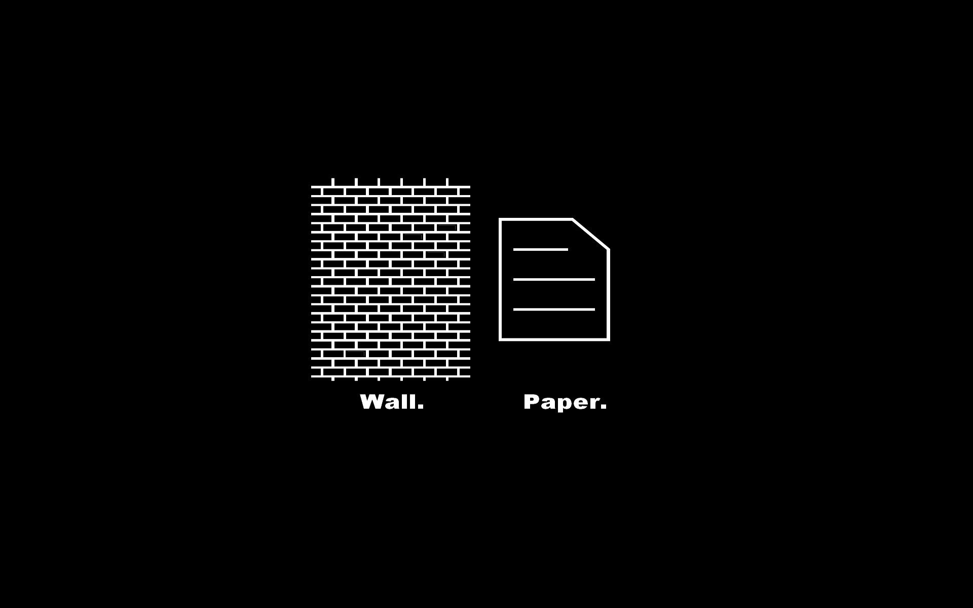 black Background, Simple, Humor, Minimalism Wallpapers HD / Desktop and