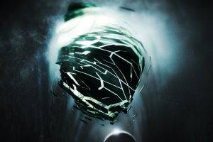 digital Art, Dark, Abstract, 3D