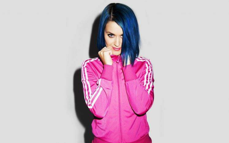 Katy Perry, Blue Hair HD Wallpaper Desktop Background