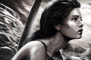 Lara Croft, Tomb Raider, Video Games, Artwork