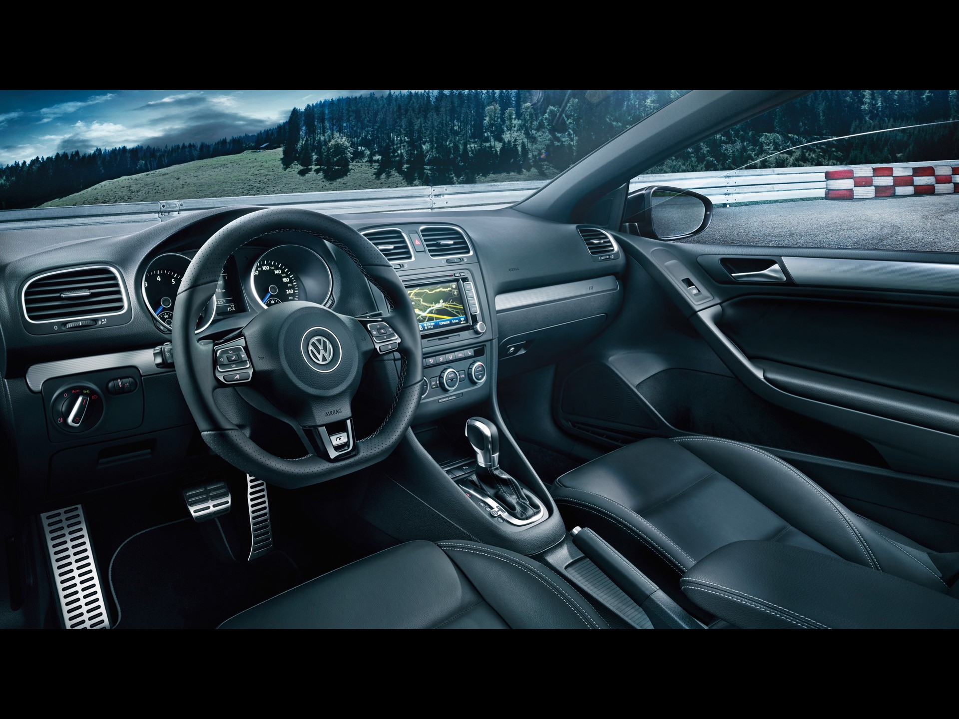 Volkswagen, Car, Car Interior Wallpaper