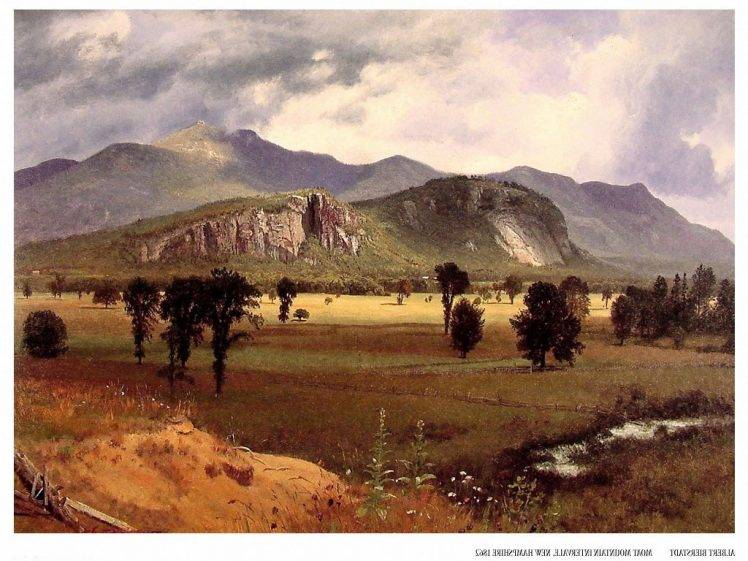 Albert Bierstadt, Landscape, Painting, Classic Art HD Wallpaper Desktop Background