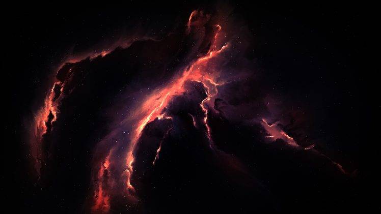 abstract, Space Art, Starkiteckt, Nebula HD Wallpaper Desktop Background