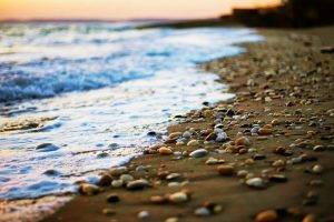 beach, Pebbles, Nature, Depth Of Field, Sand, Sea