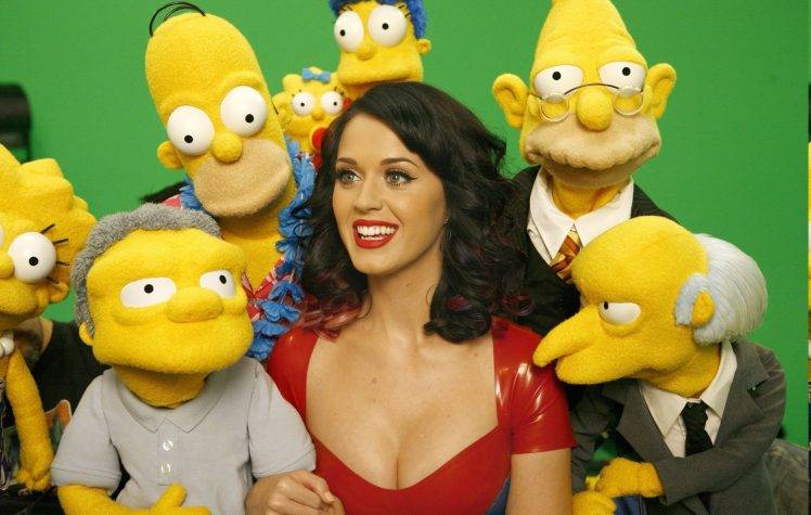 katy perry in the simpsons