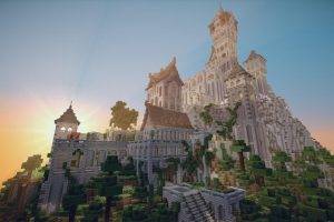Minecraft, Castle, Screenshots, Video Games