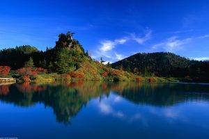 nature, Lake, Trees, Reflection, Landscape
