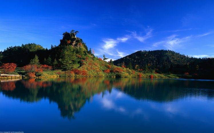 nature, Lake, Trees, Reflection, Landscape HD Wallpaper Desktop Background