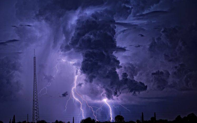 tornado, Thunder, Lightning, Storm, Nature HD Wallpaper Desktop Background