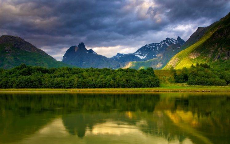 nature, Mountain, Landscape, Trees, Reflection, Exotic HD Wallpaper Desktop Background
