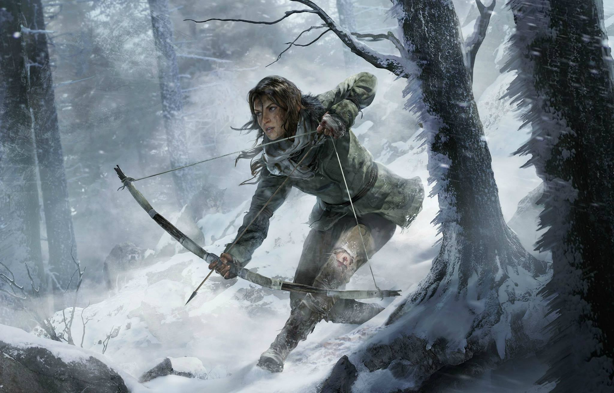 Lara Croft, Tomb Raider, Archers, Rise Of The Tomb Raider Wallpaper