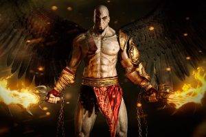 God Of War, Kratos, Video Games, Wings