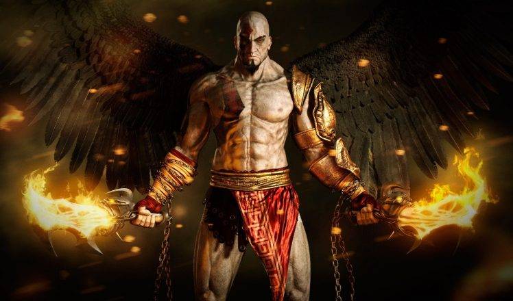 God Of War, Kratos, Video Games, Wings HD Wallpaper Desktop Background