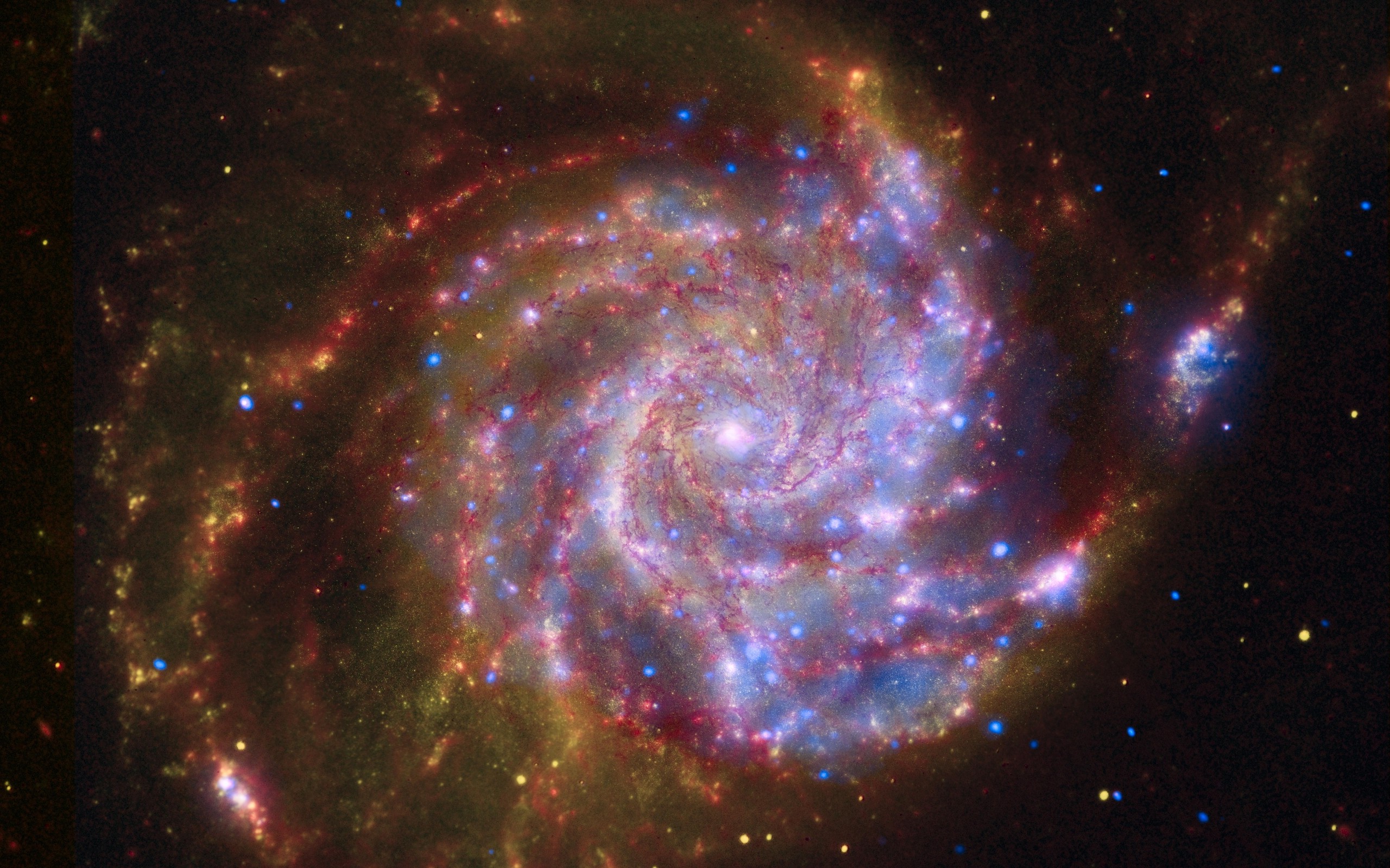 space, Galaxy, Spiral Galaxy Wallpaper
