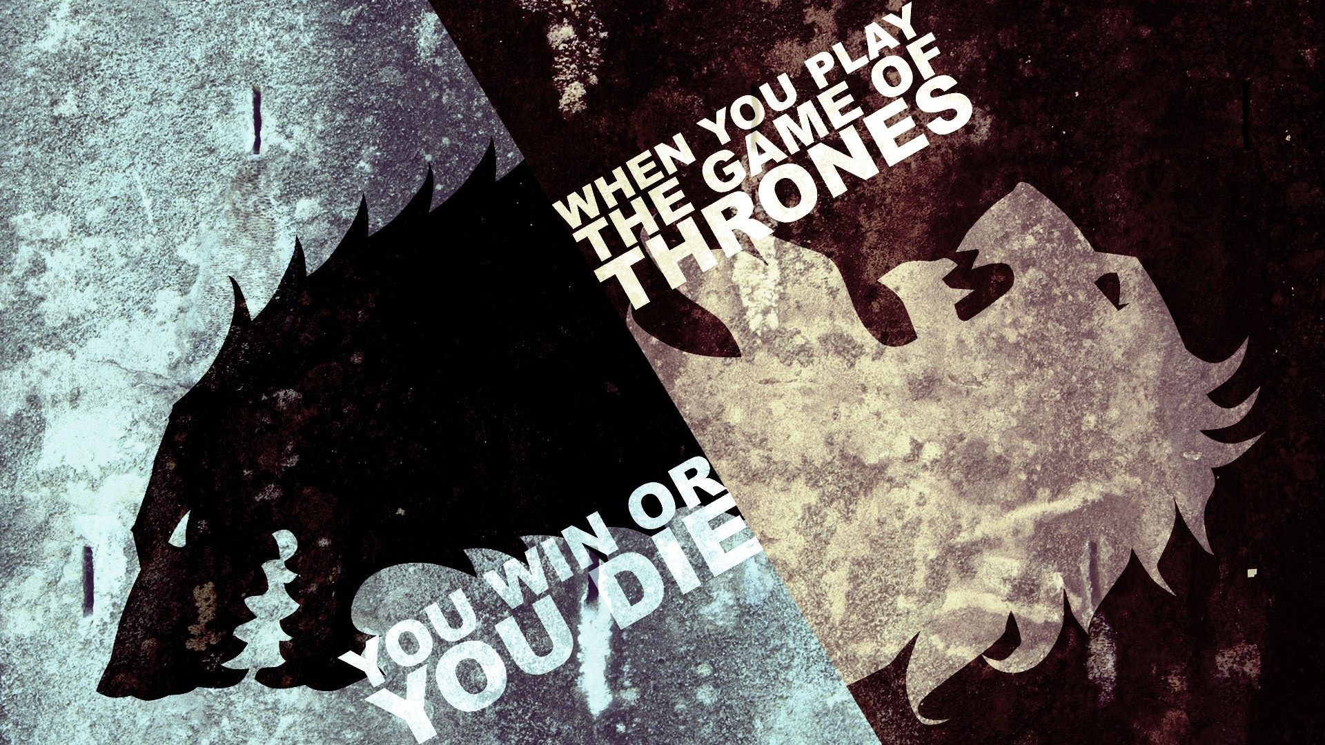 House Stark, Game Of Thrones, Typography Wallpaper