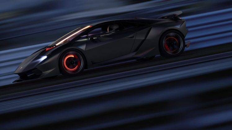 Lamborghini, Sesto Elemento, Car HD Wallpaper Desktop Background