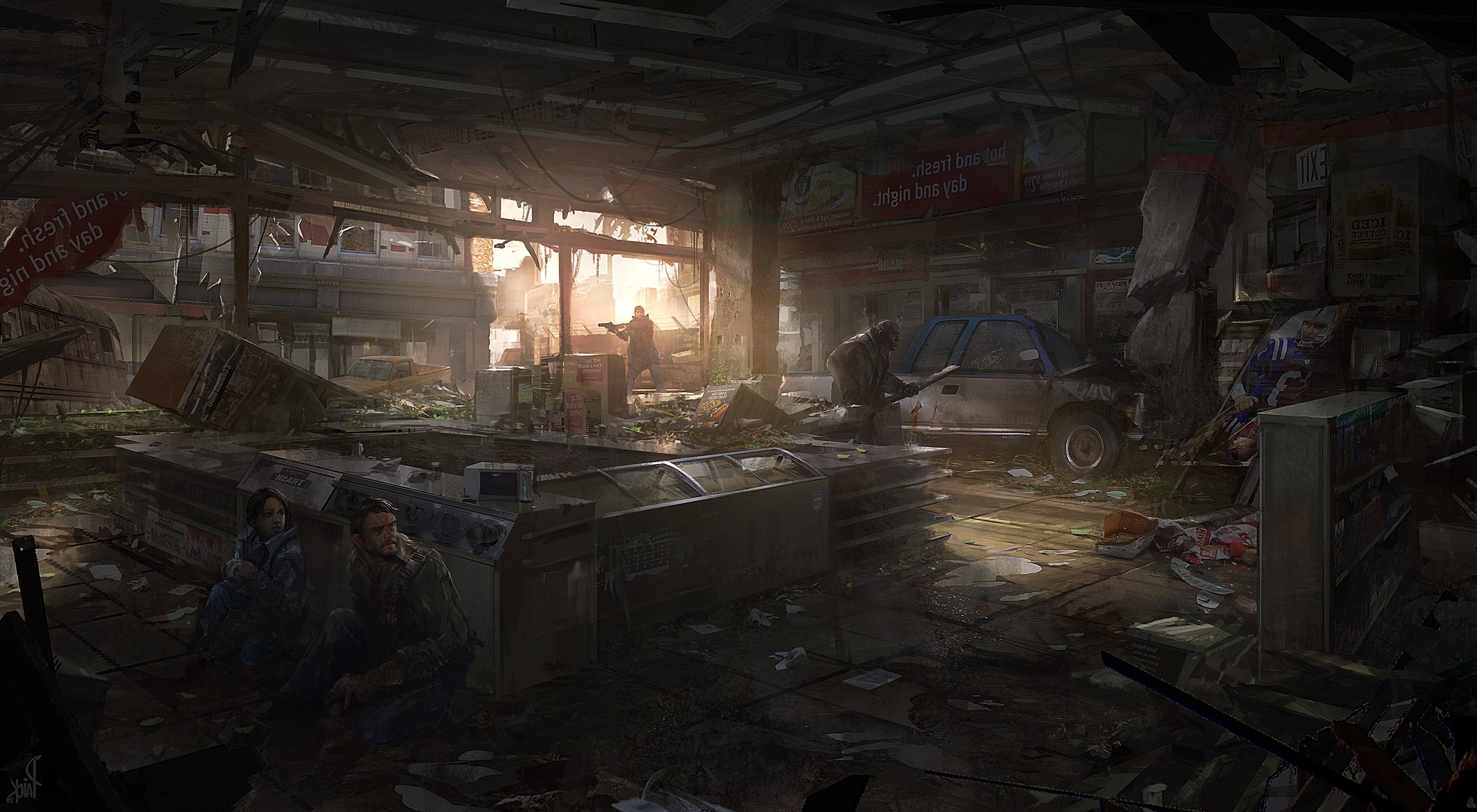 The Last Of Us, Concept Art, Video Games Wallpaper