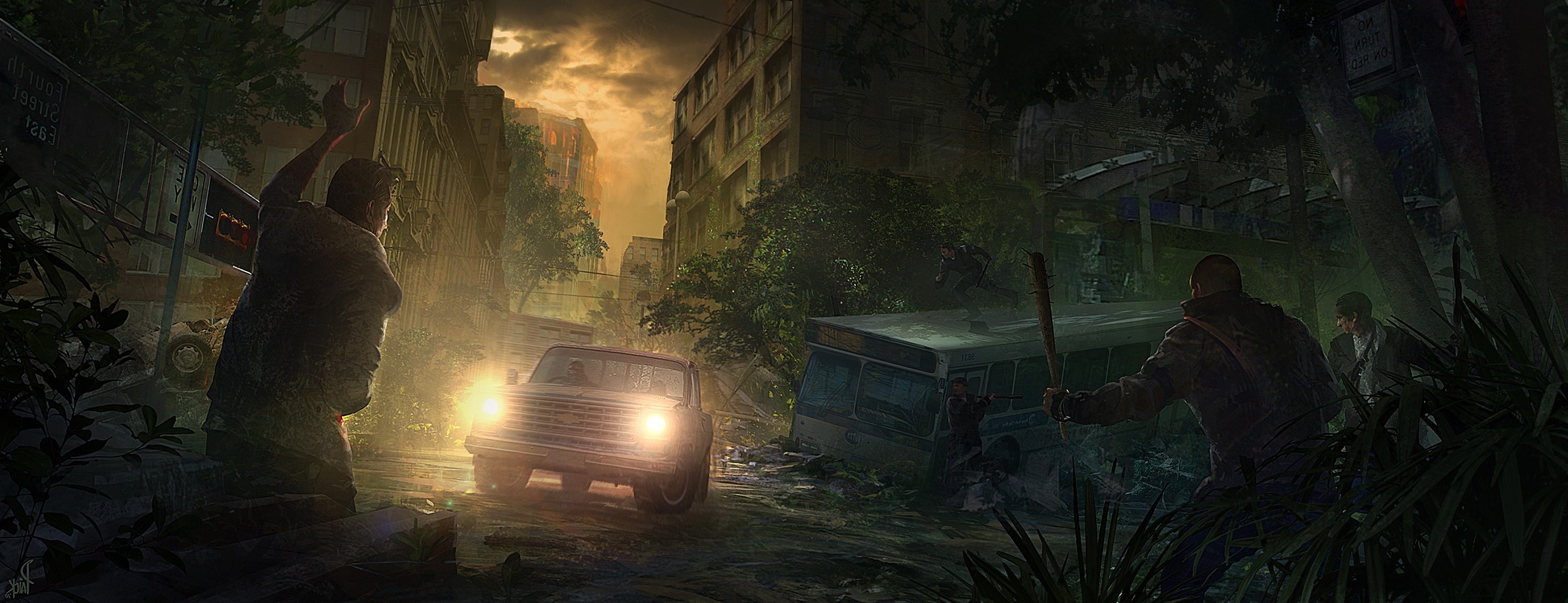 The Last Of Us, Concept Art, Video Games, Digital 2D, Artwork Wallpaper