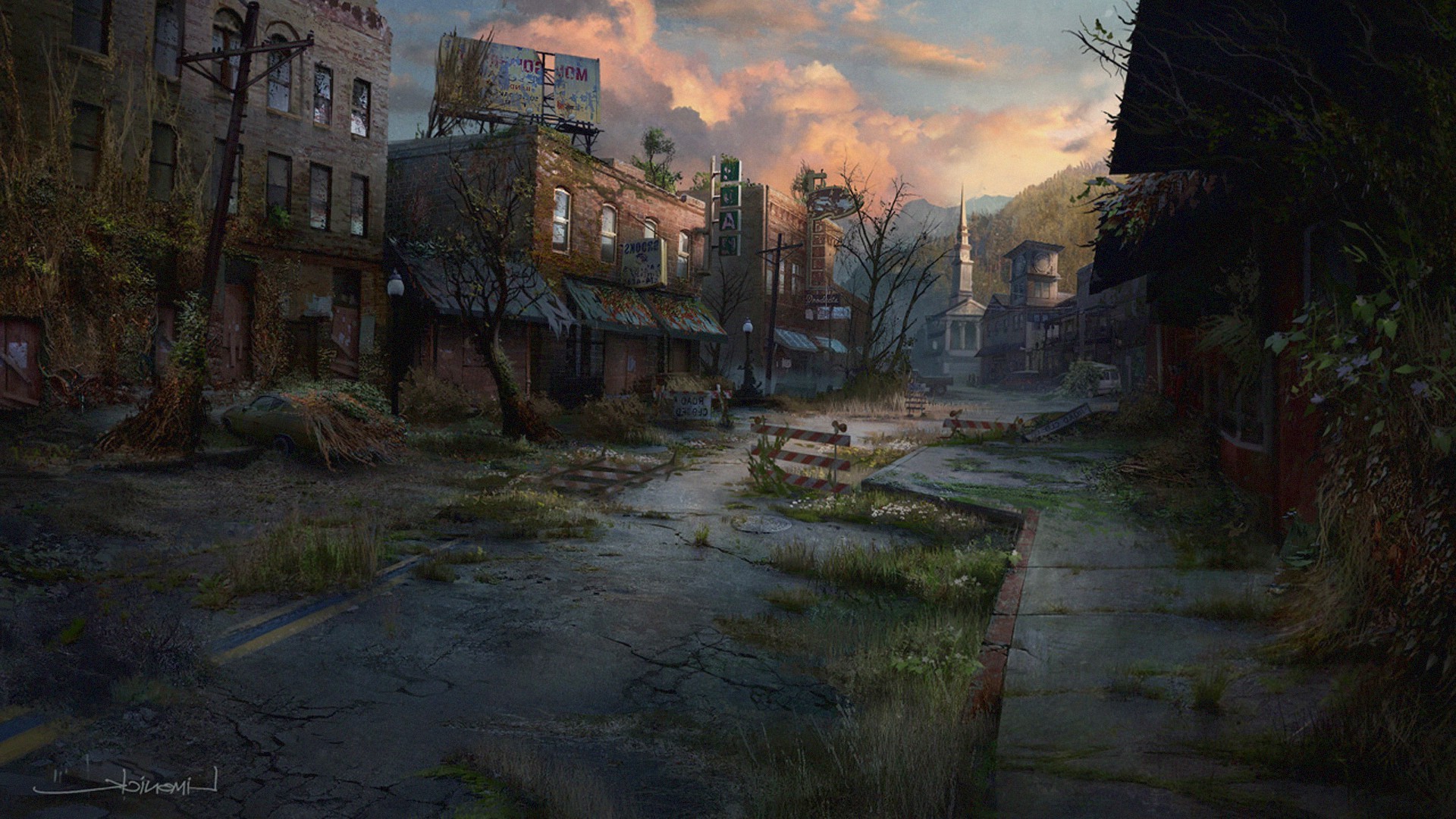 The last of us фон