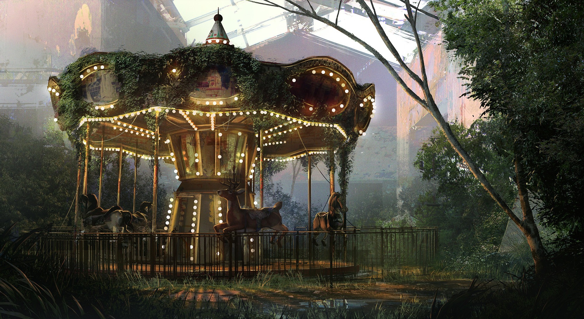 The Last Of Us, Concept Art, Video Games Wallpaper