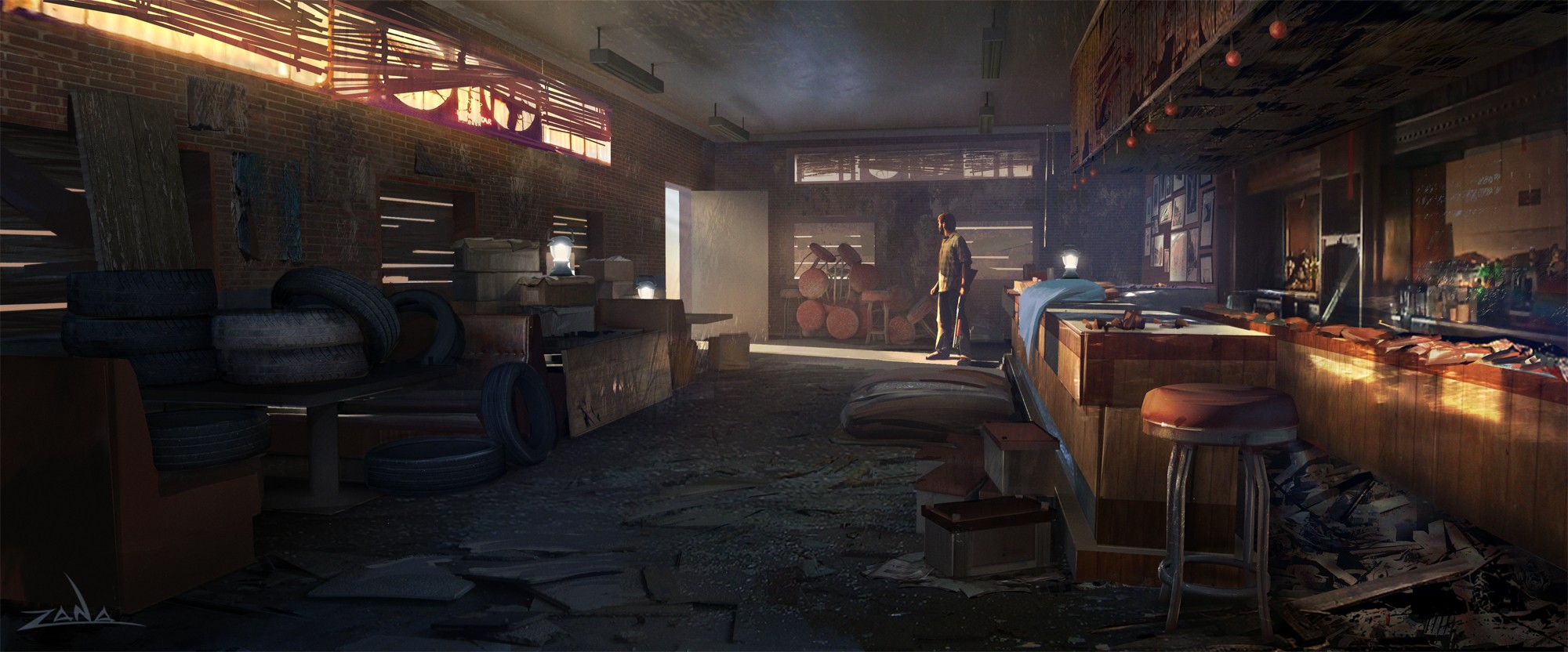 The Last Of Us, Concept Art, Video Games, Artwork, Digital 2D Wallpaper