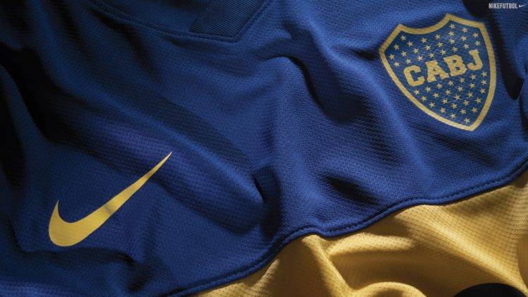Boca Juniors, Blue, Yellow, Nike, Sport, Soccer HD Wallpaper Desktop Background