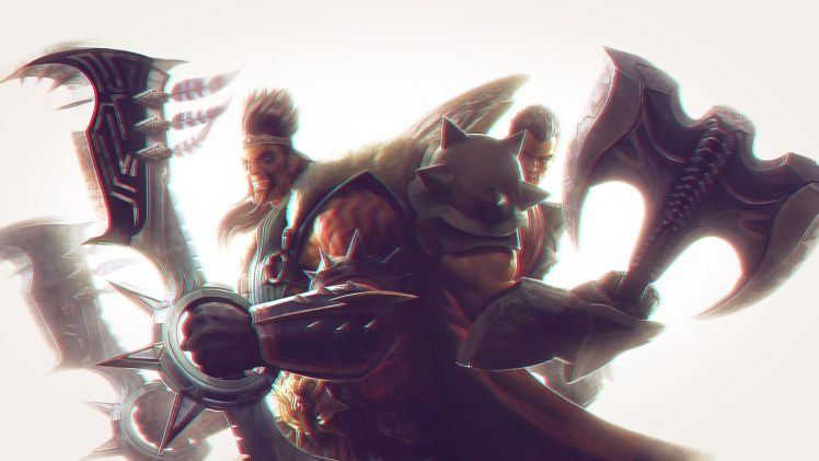 Draven, Darius, League Of Legends HD Wallpaper Desktop Background